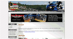 Desktop Screenshot of fecampmototeam.fr